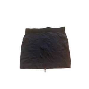 BCBG MAXAZRIA ZIPPERED STRETCH SKIRT